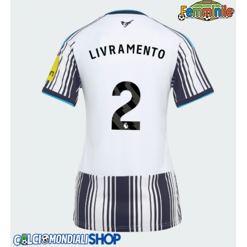 Maglie da calcio Newcastle United Tino Livramento #2 Prima Maglia Femminile 2026-27 Manica Corta